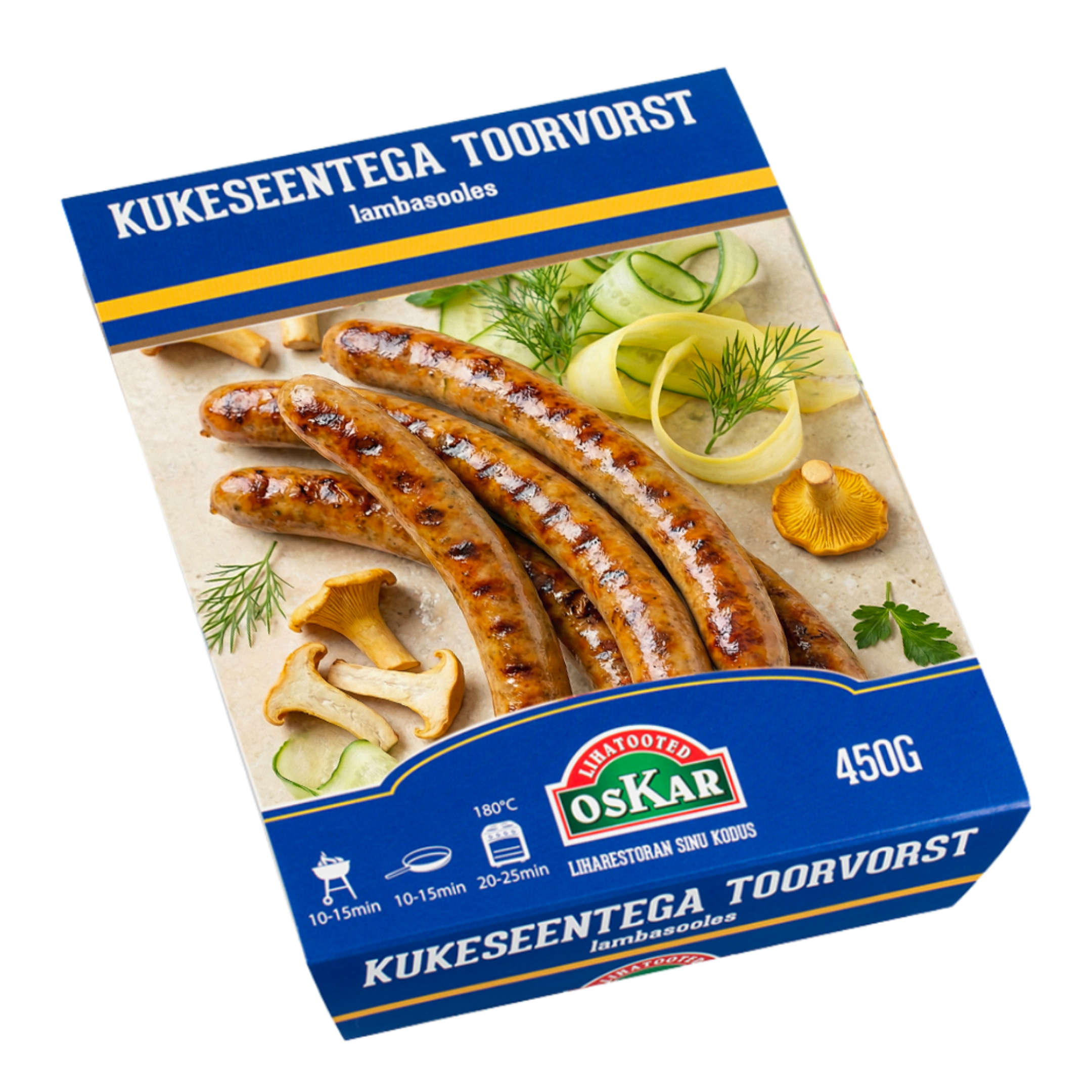 Kukeseentega toorvorst