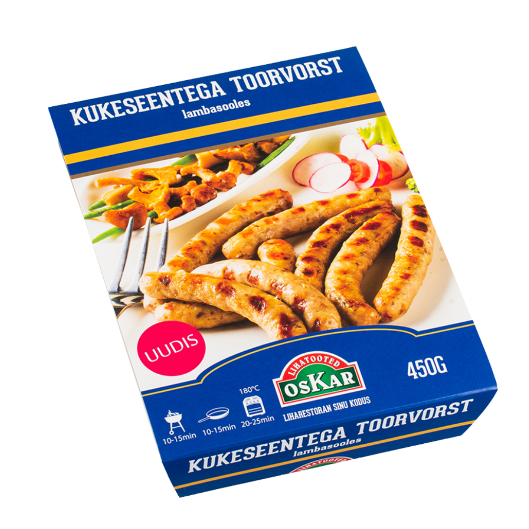 KUKESEENTEGA TOORVORST