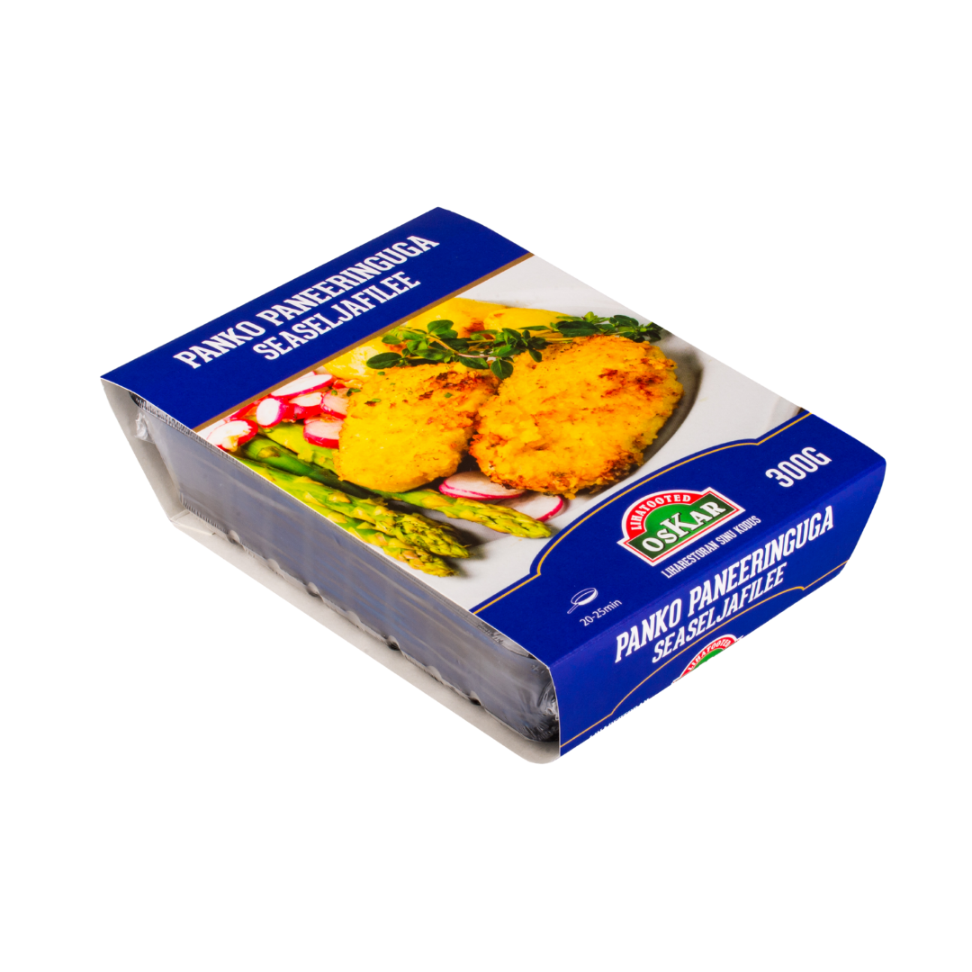 Panko paneeringuga seaseljafilee